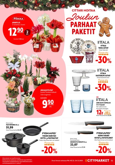 K-Citymarket tarjouslehti viikolta 52 sivu 13