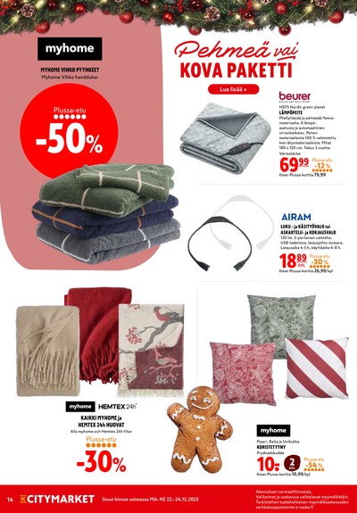 K-Citymarket tarjouslehti viikolta 52 sivu 14