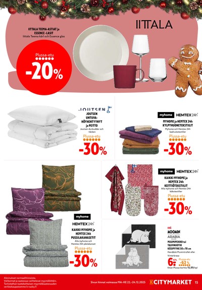 K-Citymarket tarjouslehti viikolta 52 sivu 15