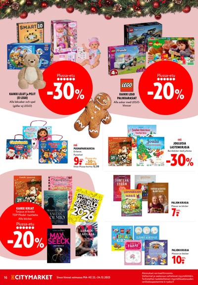 K-Citymarket tarjouslehti viikolta 52 sivu 16