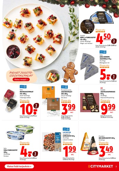 K-Citymarket tarjouslehti viikolta 52 sivu 3
