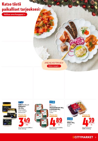 K-Citymarket tarjouslehti viikolta 52 sivu 5