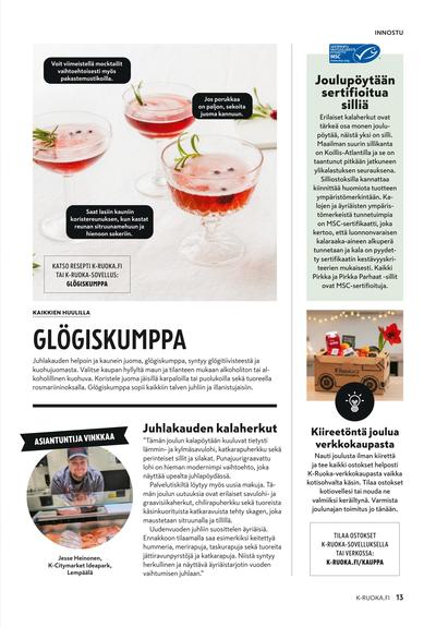 K-Ruoka tarjouslehti viikolta 1 sivu 13