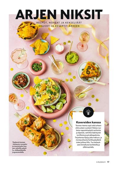 K-Ruoka tarjouslehti viikolta 1 sivu 17