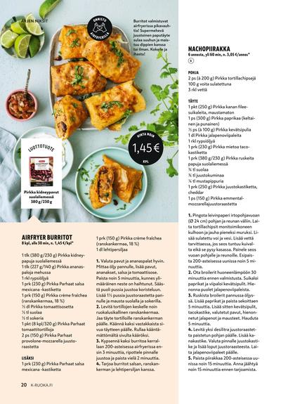 K-Ruoka tarjouslehti viikolta 1 sivu 20