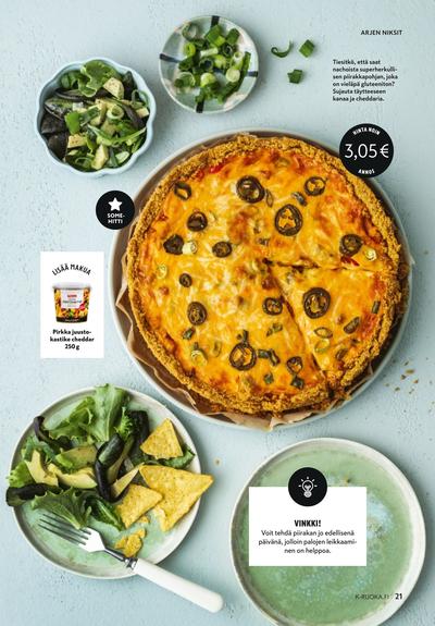 K-Ruoka tarjouslehti viikolta 1 sivu 21