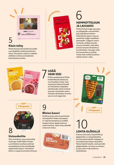 K-Ruoka tarjouslehti viikolta 1 sivu 25