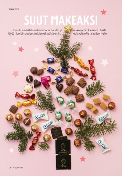 K-Ruoka tarjouslehti viikolta 1 sivu 28