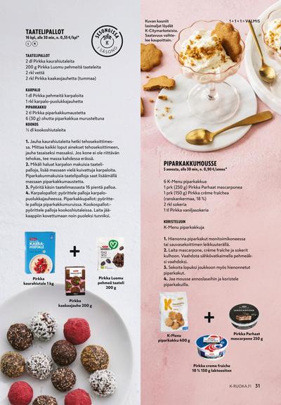 K-Ruoka tarjouslehti viikolta 1 sivu 31