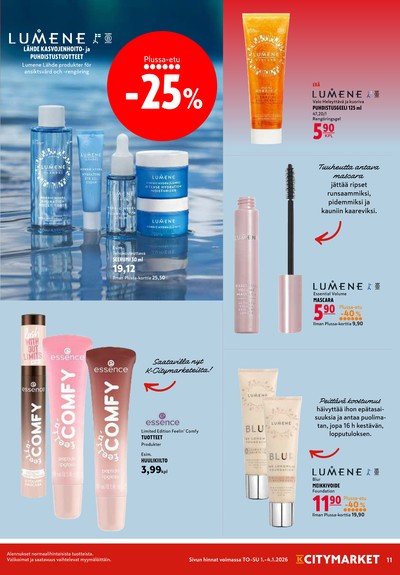 K-Citymarket tarjouslehti viikolta 1 sivu 11