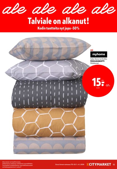 K-Citymarket tarjouslehti viikolta 1 sivu 13