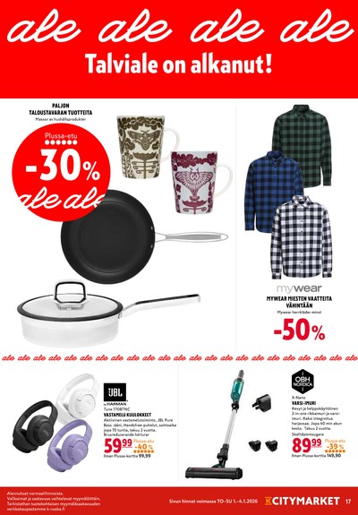 K-Citymarket tarjouslehti viikolta 1 sivu 17