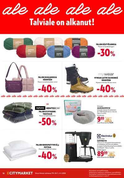 K-Citymarket tarjouslehti viikolta 1 sivu 18