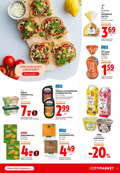 K-Citymarket tarjouslehti viikolta 1 sivu 3