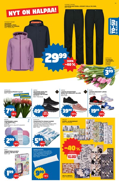 Tokmanni tarjouslehti viikolta 10 sivu 13