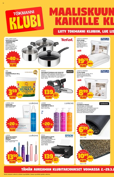 Tokmanni tarjouslehti viikolta 10 sivu 10