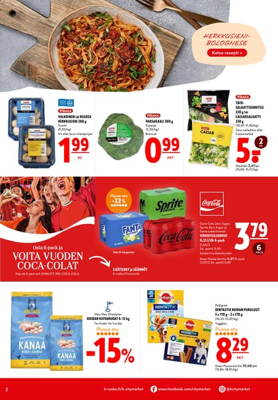 K-Citymarket tarjouslehti viikolta 10 sivu 2