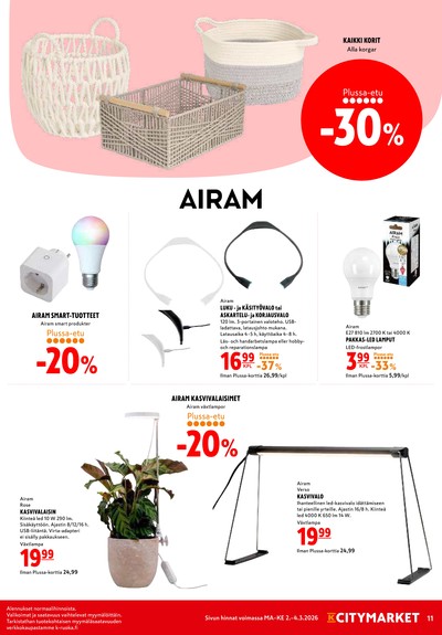 K-Citymarket tarjouslehti viikolta 10 sivu 11
