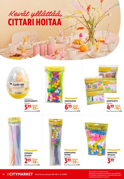 K-Citymarket tarjouslehti viikolta 10 sivu 14