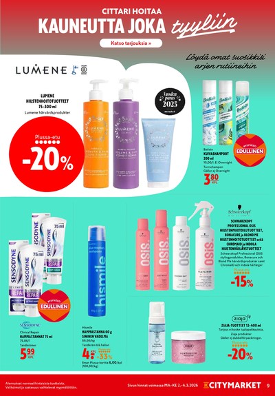 K-Citymarket tarjouslehti viikolta 10 sivu 9