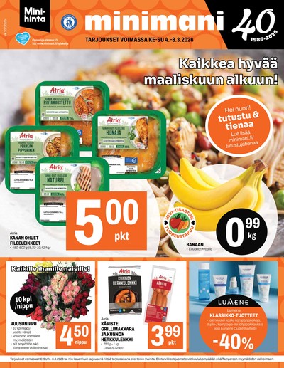 Minimani tarjouslehti viikolta 10 sivu 1