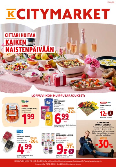 K-Citymarket tarjouslehti viikolta 10 sivu 1