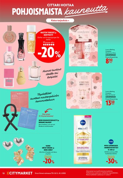 K-Citymarket tarjouslehti viikolta 10 sivu 10