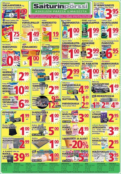 Saiturin Pörssi tarjouslehti viikolta 10 sivu 1