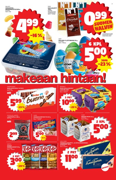 Tokmanni tarjouslehti viikolta 11 sivu 21