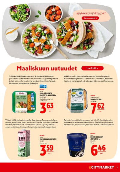 K-Citymarket tarjouslehti viikolta 11 sivu 7