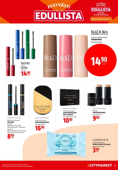 K-Citymarket tarjouslehti viikolta 11 sivu 9