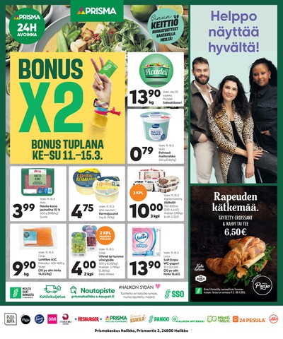 Prisma region tarjouslehti viikolta 11 sivu 1