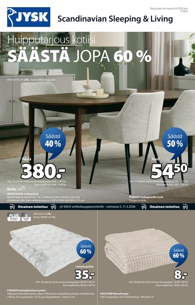 Jysk tarjouslehti viikolta 12 sivu 2