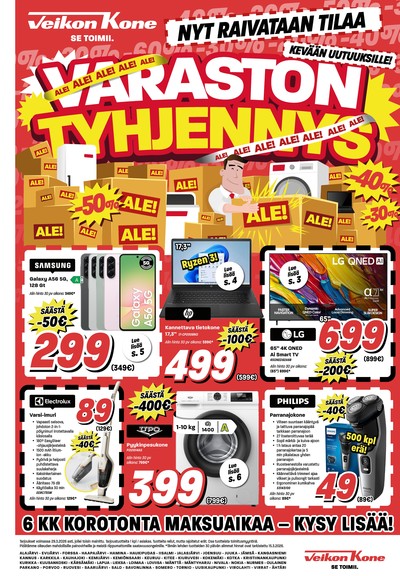 Veikon Kone tarjouslehti viikolta 12 sivu 1