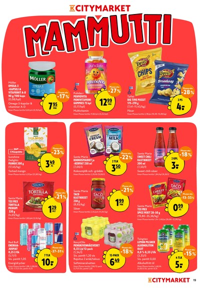 K-Citymarket tarjouslehti viikolta 12 sivu 19