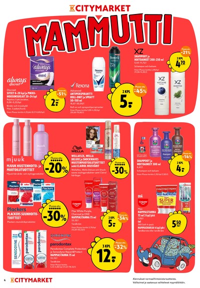 K-Citymarket tarjouslehti viikolta 12 sivu 4