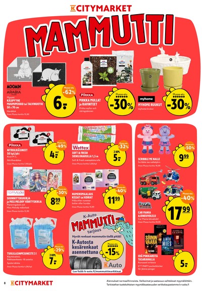 K-Citymarket tarjouslehti viikolta 12 sivu 8
