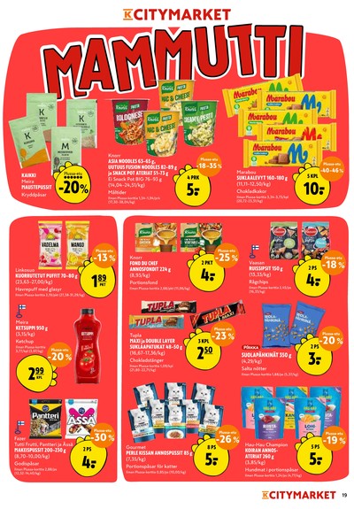K-Citymarket tarjouslehti viikolta 12 sivu 19