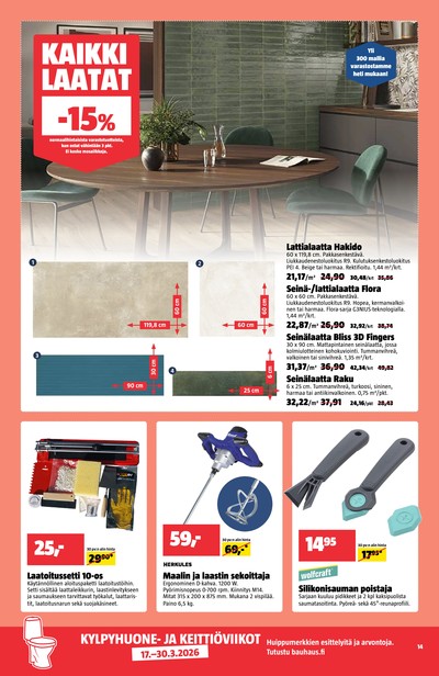 Bauhaus tarjouslehti viikolta 13 sivu 14