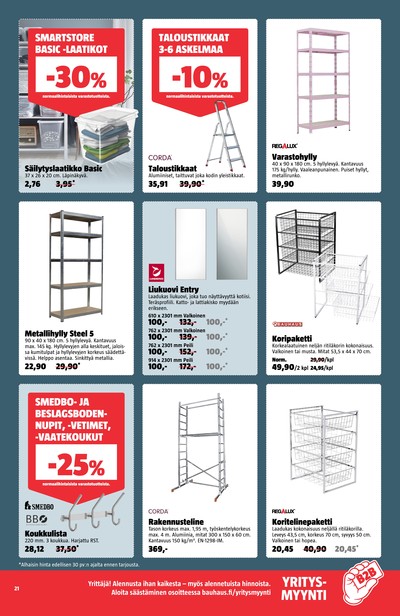 Bauhaus tarjouslehti viikolta 13 sivu 21