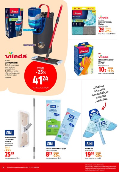 K-Citymarket tarjouslehti viikolta 13 sivu 14