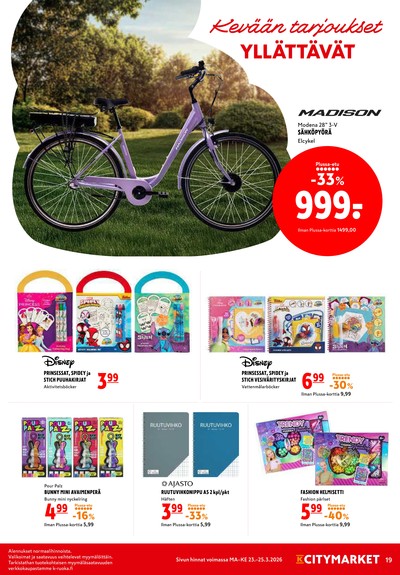K-Citymarket tarjouslehti viikolta 13 sivu 19
