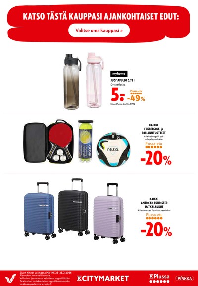 K-Citymarket tarjouslehti viikolta 13 sivu 20