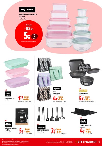 K-Citymarket tarjouslehti viikolta 13 sivu 13