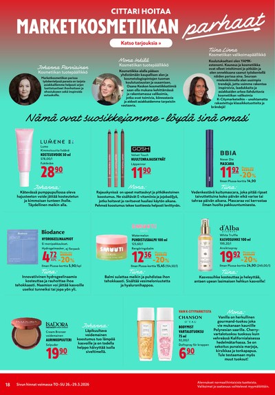 K-Citymarket tarjouslehti viikolta 13 sivu 18