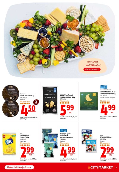 K-Citymarket tarjouslehti viikolta 13 sivu 3