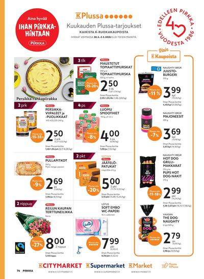 K-Citymarket tarjouslehti viikolta 13 sivu 3