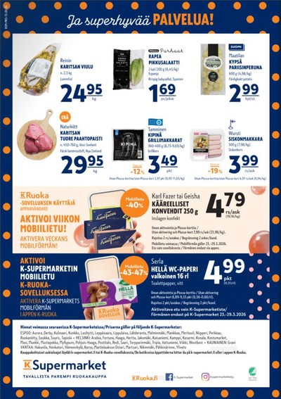 K-Supermarket tarjouslehti viikolta 13 sivu 4