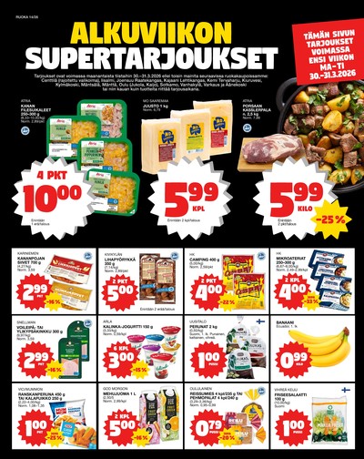 Tokmanni tarjouslehti viikolta 14 sivu 1