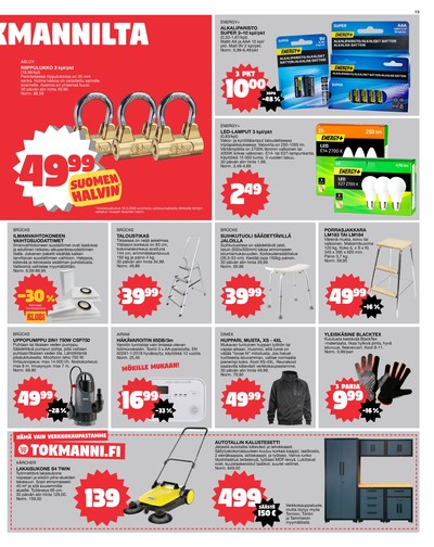 Tokmanni tarjouslehti viikolta 14 sivu 15